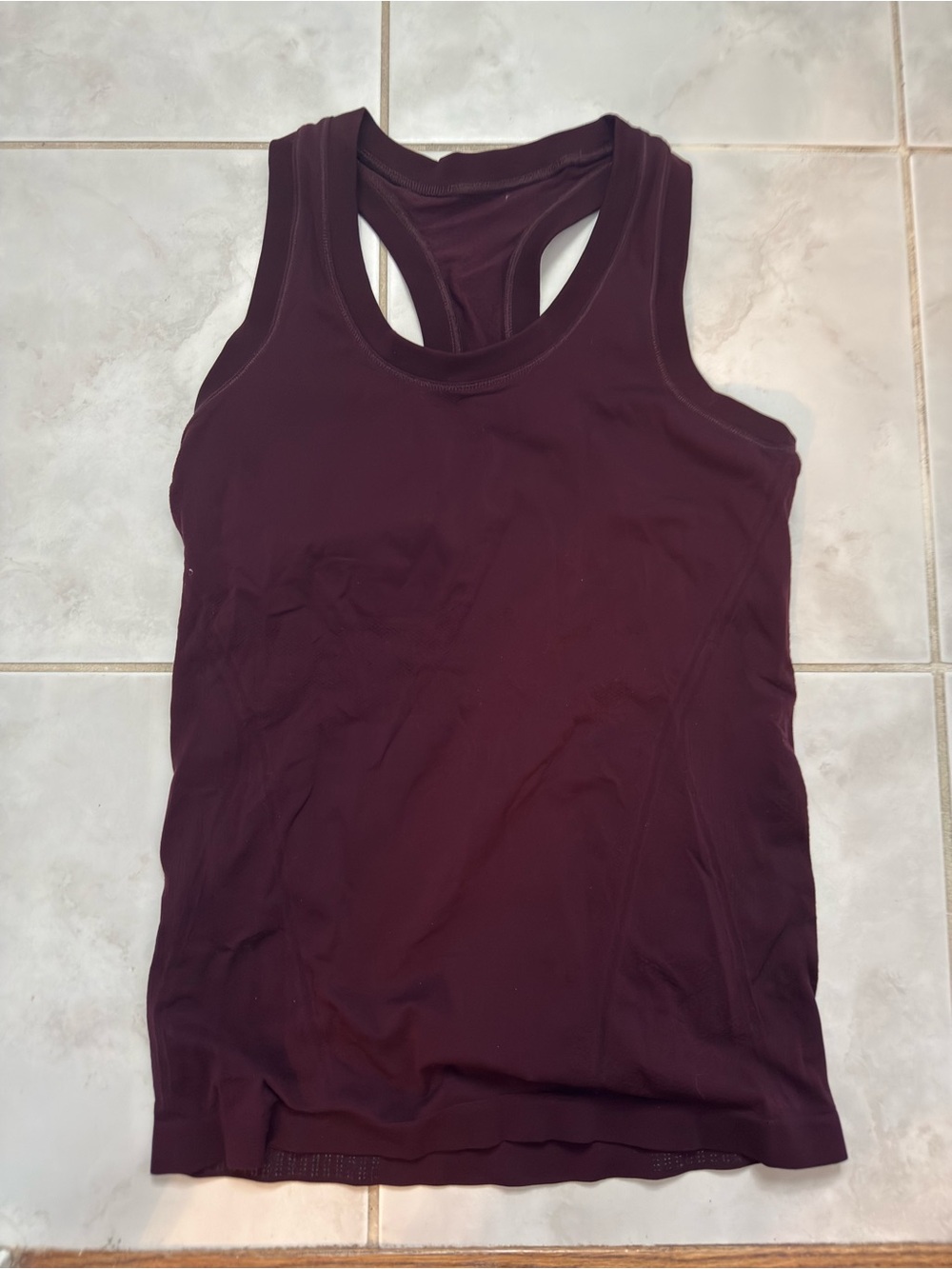Athleta Racerback Tank Top in Plum
